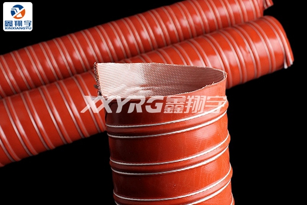 耐高温硫化硅胶风管 耐高温硫化硅胶风管